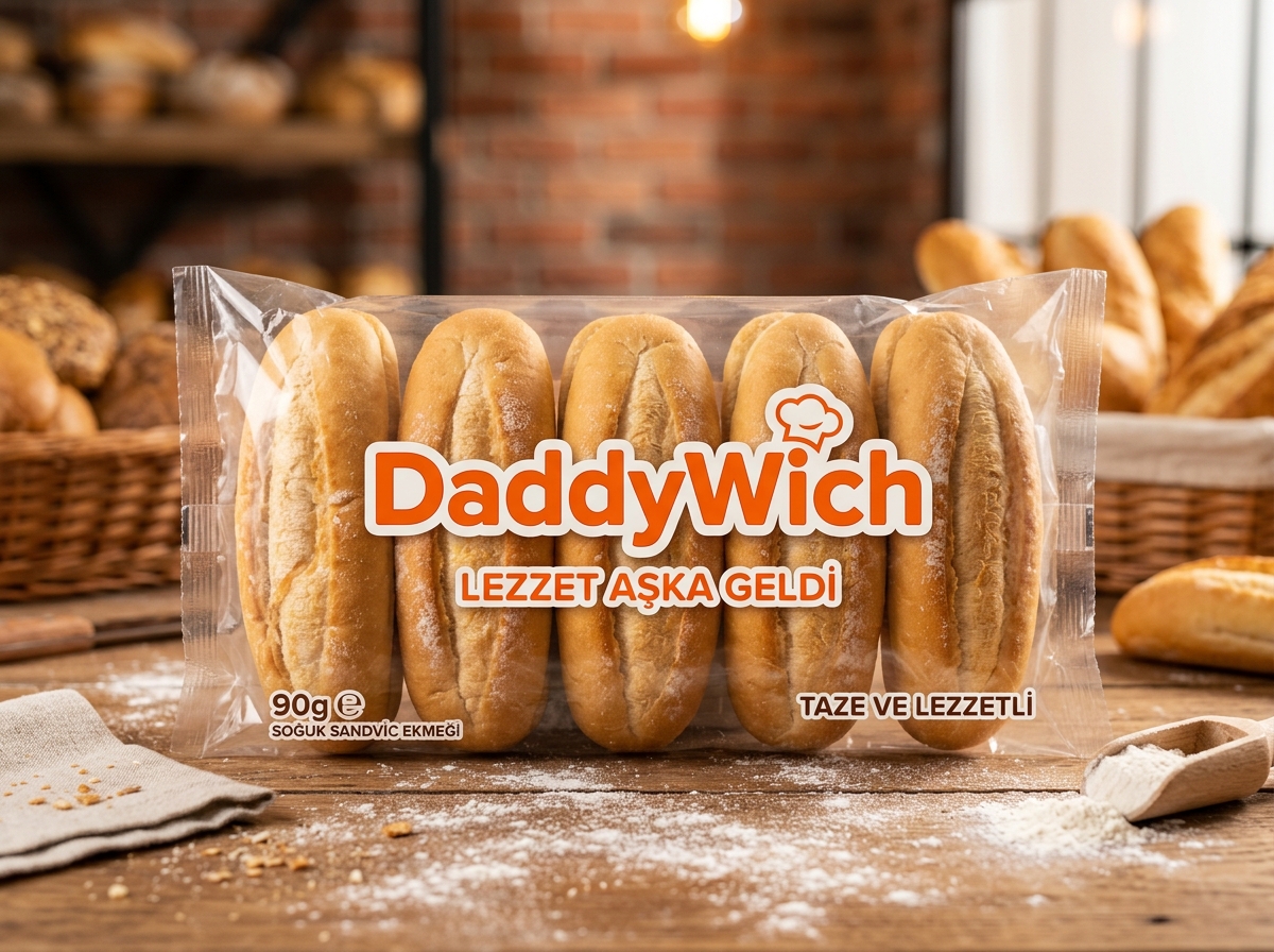 DaddyWich Ambalajlı Sandviç Ekmekleri